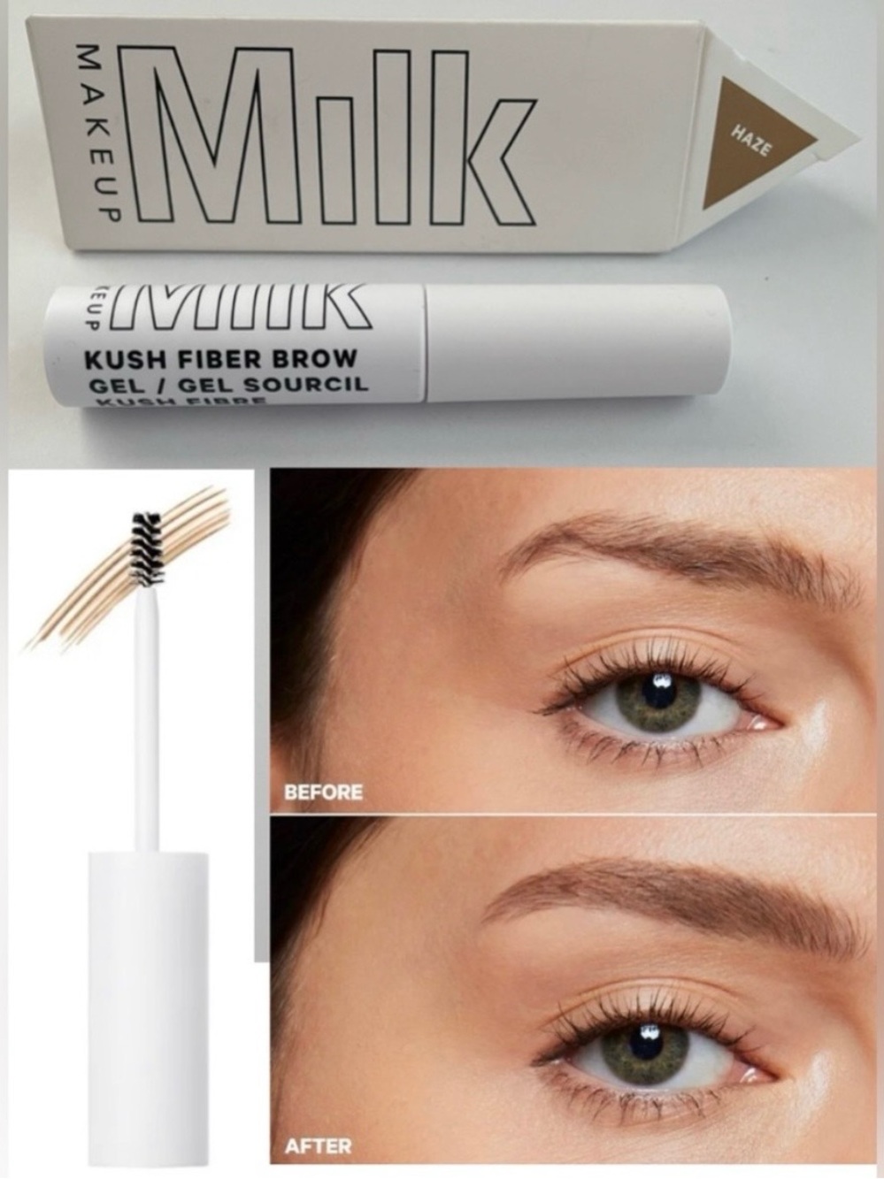 NEW Milk Makeup Kush Fiber Brow Gel